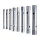 csőkulcs klt., 10db (8 csőkulcs+2 hajtóvas), CrV., 6-22mm (6×7;8×9;10×11;12×13;14×15; 16×17;18×19;20×22)