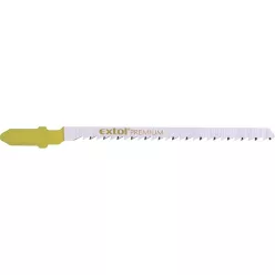   dekopírlap, 5db, Bosch befogás, HCS; 75×4,5×1,5mm, 2,5mm fogtáv, köszörült fogak, egyenes és íves  puhafához, faforgács-