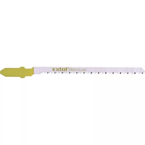 dekopírlap, 5db, Bosch befogás, HCS; 75×4,5×1,5mm, 2,5mm fogtáv, köszörült fogak, egyenes és íves  puhafához, faforgács-