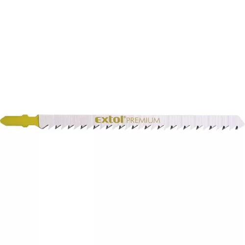 dekopírlap, 5db, Bosch befogás, HCS; 126×9×1,5mm, 4mm fogtáv, köszörült fogak, egyenes durva gyorsvágás, puhafához, faro