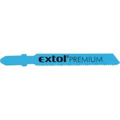   dekopírlap fémre, 5db, Bosch befogás, HSS; 51×8×1,5mm, 1,2mm fogtáv, mart, hullámosított fogak, egyenes vágás, acéllemez