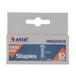   szeg fejjel profi tűzőgéphez 1000db ; 10mm (2,0×1,2×0,52mm)