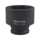 gépi (impakt) dugófej 3/4", 55mm, L 70 mm, feketített, FORTUM