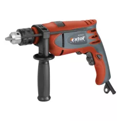   ütvefúrógép 750W, 0-3000 ford/perc, kulcsos tokmány, 1,5-13mm, papírdobozban