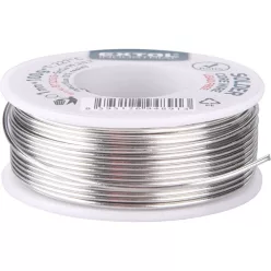   forrasztó ón, gyantás, műszerész forrasztáshoz; 100g, átmérő 1mm, 99,3% ón + 0,7% réz tartalmú, gyantás, T: 227 °C