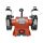 kettős köszörűgép 350W, száraz, 150×12,7×20mm, (P36, P80), 2950 ford/perc, 9kg, lámpával