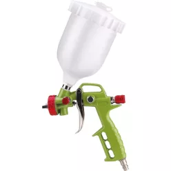   festékszóró pisztoly légkompresszorhoz, 700ml műanyag tartály, 1,5mm szórónyílás, 190L/perc, 4 Bar, 1/4" gyorscsatlakozó