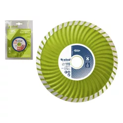   gyémántvágó TURBO; 115×2,2×22,2mm, max.13.200 ford/perc