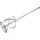 festék- és habarcskeverő szár, horganyzott 8790600 8890600 8890601 keverőgéphez keverőgéphez, 600×140mm, M14