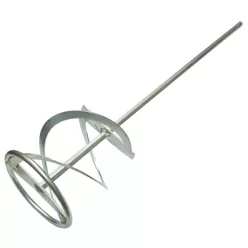   festék- és habarcskeverő szár, fúrógéphez, hatszög befogás; 400×80mm, horganyzott