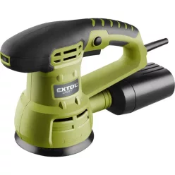   rotációs (excentrikus) csiszológép 430W; átmérő:125mm, ford.:5000-13000
