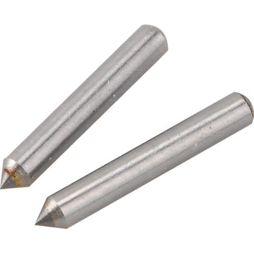 tartalék gravírozó fej, 2 db, a 404130 mini gravírozó géphez; volfrám karbid (vídia), 3,1×21 mm