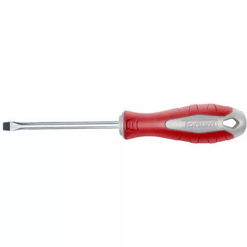 csavarhúzó lapos, S2 acél, mágneses; 6×125mm, FORTUM