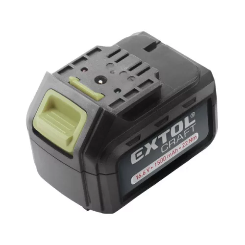tartalék akku RÉGEBBI TÍPUSÚ 402420 Li-ion töltőhöz, 2 SARU+1 TÜSKE; 16V, 1500mAh, töltési idő: 5,5 óra