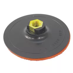   gumitányér sarokcsiszolóhoz; 115mm, tépőzáras, max. ford.:12.500 1/min
