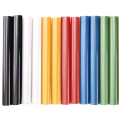   ragasztóstift klt., többszínű; 12db, 100×11mm, bliszteren