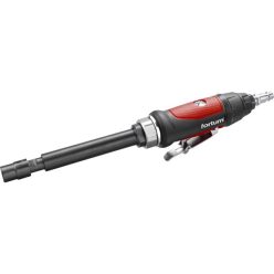   pneumatikus furatköszörű, 295 mm hossz.,1/4"; (6 és 3 mm befogás), 25.000 1/min, 127 l/min, 6,3 Bar, 1/4" csatl., 0,7 kg