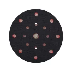   tartalék gumi talp 4795038 rotációs csiszológéphez, 6"/150mm, 6+16 db lyuk, tépőzáras, 12.000 f/perc, vastagság:10mm