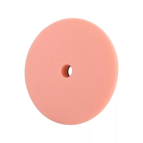 polírkorong, egylépéses polírozás, T40, 150×25mm, tengely: 22 mm, narancs, tépőzáras