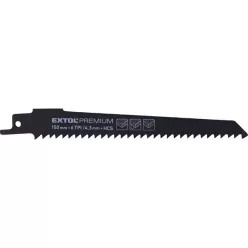   szablyafűrészlap klt., 3db, Bosch befogás, 150 mm, 6T, HCS, fához, műanyaghoz
