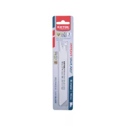   szablyafűrészlap klt., 3db, Bosch befogás, 150 mm, 24T, Bimetal, fém anyagokhoz, tiszta vágás