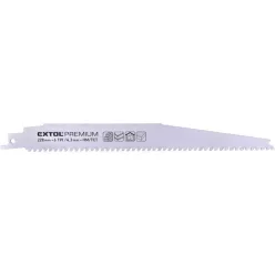   szablyafűrészlap 1db, Bosch befogás, HM/TCT fogak, 228 mm, 6TPI, gázbetonhoz, tiszta, íves vágás