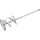 festék- és habarcskeverő szár, horganyzott 8790600 8890600 8890601 keverőgéphez, 600×140mm, M14