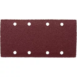   csiszoló papír, 10 db, 93×185mm, P120, 8 lyuk, 8894003 csiszológéphez, tépőzáras