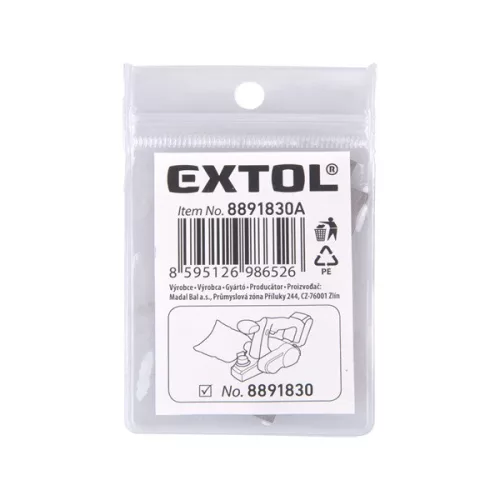 tartalék gyalukés, 60 mm, 2 db, 8891830 gyalugéphez, HSS gyorsacél