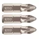 behajtóhegy PZ, 3 db, S2 acél; PZ 2×25mm, ACR, bliszteren