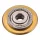 vágókerék a 4770816, 4770817, 4770818, 4770819 csempevágókhoz, titánium volfrám karbid, 22×6×5mm, csapágyas