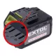 tartalék akku ÚJABB TÍPUSÚ 402440 Li-ion töltőhöz, 3 SARU; 20,5V, 1500mAh, töltési idő: 1 óra