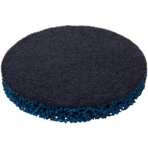 csiszolókorong tépőzáras ("négertárcsa") 125mm, 22 mm vastagság, nylon és szilícium karbid