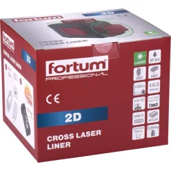   automatikus lézeres vízszintező, ZÖLD, 2D (2×360°) pontosság: 0,3mm/1m, 1/4" és 5/8" menet