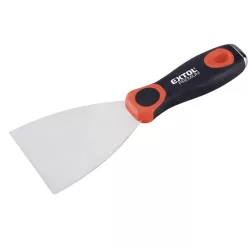   spakli, üthető; 2,5 cm, inox, két komponenses műanyag nyél (tisztító)