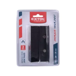 védőpofa satuhoz, 2 db; 113 mm, TPU műanyag