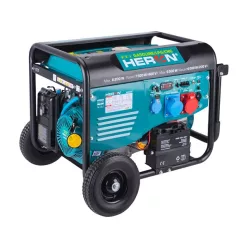   Benzin-gázmotoros áramfejlesztő, 8000 VA, 230 V, ATS előkészítéssel