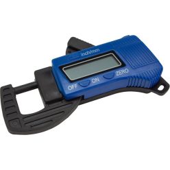   digitális mikrométer; 0,01×12,7mm, műanyag, pontosság ±0,1 mm