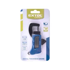   digitális mikrométer; 0,01×12,7mm, műanyag, pontosság ±0,1 mm