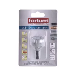   sorjátlanító BIT (sorjázó adapter), 3-19mm, fúrógépbe fogható, 1/4