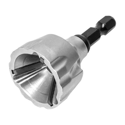 sorjátlanító BIT (sorjázó adapter), 3-19mm, fúrógépbe fogható, 1/4