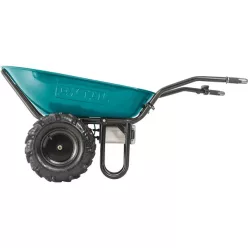   akkus talicska, 40V, Li-ion, 2 kerekes, differenciálmű, 1 akku, 1 töltő, 6000 mAh, max.260 kg, kefementes motor