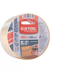   ragasztószalag áttetsző, csendes lefutású (low noise) 48mm×40m, vastagság: 0,046mm