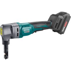   akkus folyamatos lemezlyukasztógép, Share20V, 20V, Li-ion; 1db akku, 1db töltő, 2000 mAh