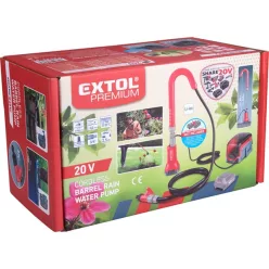   akkus esővíz (hordóürítő) szivattyú, Share20V, 80W, szállító telj: 1,9 m3/h, Li-ion,  AKKU és TÖLTŐ NÉLKÜL!