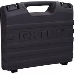   akkus fúrócsavarozó, Extol Craft, 20V, kefementes motor, kofferban; 2db 2000 mAh Li-ion akku + 1 db töltő