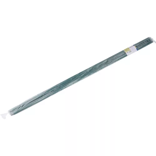 futtató karó üvegszálas, 10 db, zöld, 120cm × 7,9mm, kör keresztmetszetű