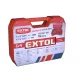 dugókulcs klt., CV., racsnis 45fog ; 1/4" és 1/2", 94db, 4-32mm, 32db bit(lapos, kereszt,imbusz,torx), gyertyakulcs16&21