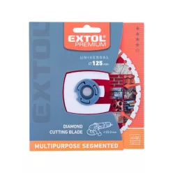   gyémántvágó szegmenses, MULTI ; 125×22,2mm, max.12.200 f/min
