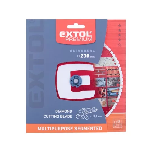 gyémántvágó szegmenses, MULTI ; 230×22,2mm, max.6.600 f/min